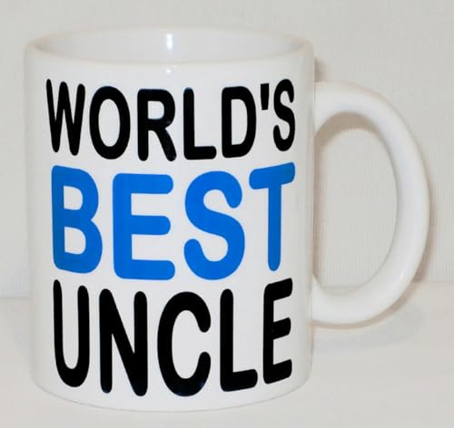 World's Best Uncle Ceramic Mug Novelty UNC Birthday Brother Gift