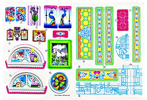 Fisher-Price Ersatzteile für Familien-Puppenhaus, liebevolle Familie, BFR48 – Ersatzaufkleber