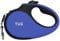 TUG 360° Tangle-Free Retractable Dog Lead for Up to 50 kg Dogs | 5 m Strong Nylon Tape/Ribbon | One-Handed Brake, Pause, Lock (Large, Blue)