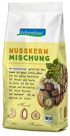 Reformhaus Nusskernmischung Bio, 6er Pack (6 x 200 g)