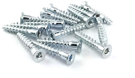 100 x Vis pour Assemblage Montage Meuble Clé Allen 7.0 x 40