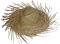 COOLMP Lot de 12 - Chapeau de Paille avec Franges Nature