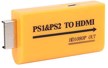 Carte de Capture Vidéo, Adaptateur de Convertisseur Vidéo PS1/PS2 vers HDMI Sortie Composite Facile à Transporter