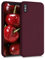 kwmobile Case Compatible with Apple iPhone XS Max Case - TPU Silicone Phone Cover with Soft Finish - Tawny Red