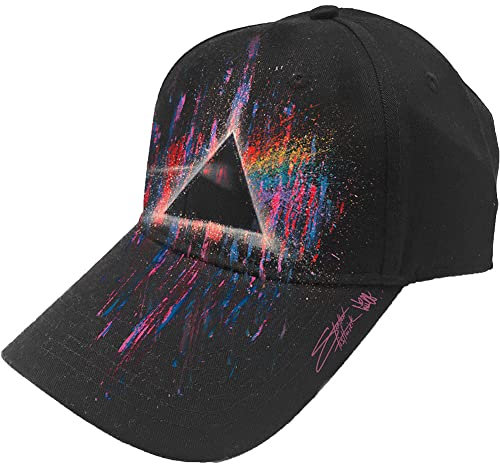 Pink Floyd Unisex Baseball Cap: DSOTM Pink Splatter