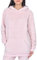 Sleepdown Women's Ladies Luxury Teddy Fleece Hoodie Sweatshirt Hooded Top Fluffy Warm Soft Cosy Pullover Jumper, Blush Pink, S