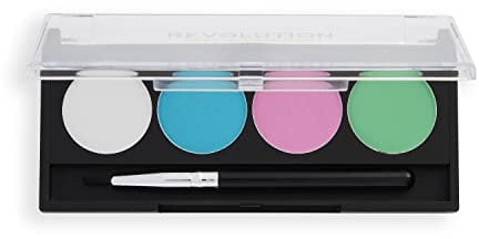 Makeup Revolution, Graphic Liner Palette, Coloured Eyeliner, Pastel Dream, 4 x 1.35g