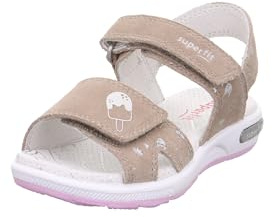 Superfit Mädchen Emily Sandale, Beige 4000, 25 EU