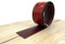 Übergangsleiste Selbstklebend, PVC Bodenleiste, Selbstklebende Boden und Tür-Übergangsstreifen, Ungelochte Abdeckleiste für Fliesen, Holz, Laminat (Rote Eiche Holzmaserung, 3m X 4cm)