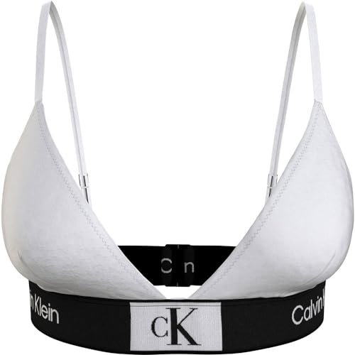Calvin Klein Triangle-Rp 256 Triangel-BHs Damen, Weiß (Pvh Classic White), M