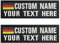 Benutzerdefinierte deutsche Militär Name Patch personalisierte gestickte Text Namensschild mit Verschluss Klettverschluss in vielen Größen und Farben