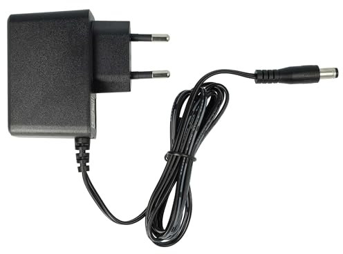 vhbw Fuente alimentación Compatible con Yamaha SLG200N Silent Guitars, PSR-F51, PSR-F50 Teclado - 120 cm