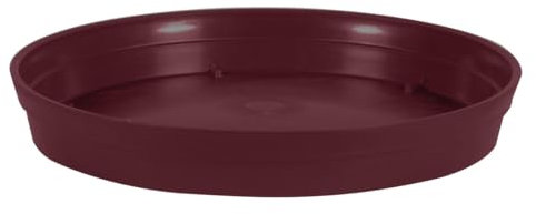 Soucoupe Ø 54 cm pour pot Ø 80 cm - Rouge bourgogne - Eda