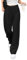 HMIYA Weite Hosen Damen Stoffhose mit Tasche,Schwarz,3XL