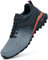 Kricely Traillaufschuhe Herren Laufschuhe Straßenlaufschuhe Sneaker Leicht Wanderschuhe Fitnessschuhe Trekkingschuhe （Marine Blau 435）