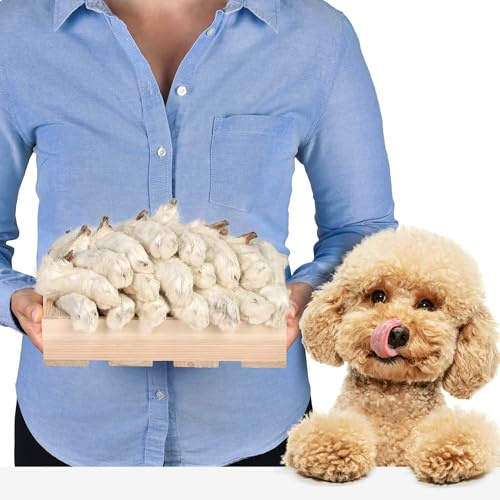 Kaninchenpfoten mit Fell für Hunde 500 g (ca. 15–20 Stück)