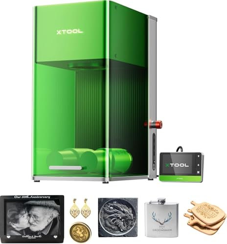 xTool F1 Ultra 20W Laser Graviermaschine, Klasse 1,10000mm/s Ultra schnelle Laser Cutter für Schmuck, Metall, Holz, mit intelligenter Kamera, Auto Conveyor und RA2 pro nicht unterstützt