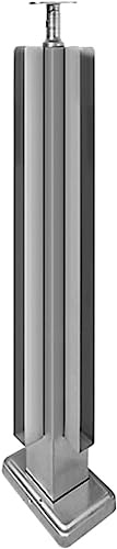 ZGHQHCDRH Ringhiera in Vetro per corrimano, ringhiera in Vetro per corrimano, ringhiera in Acciaio Inox per corridoi, balconi, Interni, Esterni, Scale, Giardino, casa, balaustra