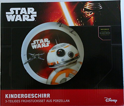 Star Wars Juego de Porcelana, Multicolor, 22.5 x 9.5 x 19.5 cm, 3