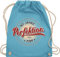 Turnbeutel Rucksack - Vierzig Jahre Perfektion seit 1984 - Unisize - Hellblau - sportbeutel 40 geburtstagsgeschenk geburtstag beuteltasche 40ig kinderbeutel 40ter beutel stoff 40iger trainingsbeutel