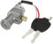 MOMOALA cylindre Batterie Chager Mini Lock avec 2 Clés pour Moto Scooter Électrique Vélo E-Bike, Argent