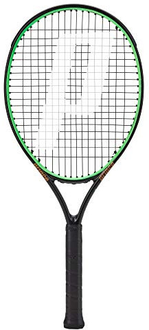 Prince Tour 100P Junior Tennisschläger, schwarz/grün, Größe 25 (8-10 Jahre)