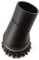 Paxanpax 69-ML-10C, PFC852 Compatible Miele Universal Natural-Bristle Swivel Neck Round Dusting Brush (SSP10), Black