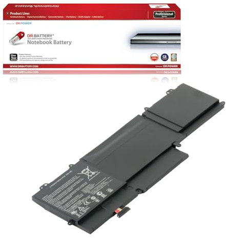 DR. BATTERY C23-UX32 Battery Compatible withr Asus ZenBook UX32 UX32A UX32VD series Asus VivoBook U38 U38N U38N-C4004H ZenBook UX32 UX32A UX32VD series [7.4V]