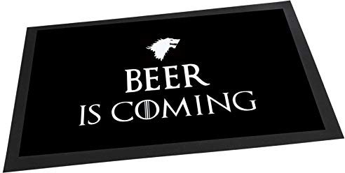 Tapis de bar nouveau, Beer is Coming, Beer is Coming, Tapis de pub Tapis de comptoir