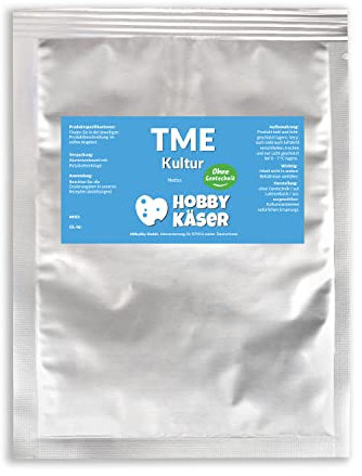 Hobbykäser TME Kultur | Weichkäse | Käse selber Machen | Inhalt 15 g | Käseherstellung