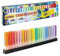 Confezione con 24 Evidenziatori, tonalità colore 16 pastello e 8 fluo NikOffice