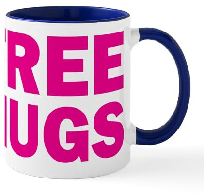 CafePress Free Hugs Mug 11 oz (325 ml) Ceramic Coffee Mug