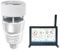ECOWITT Wittboy Wetterstation HP2564, 7-in-1-Funkwetterstation mit Außensensoren, 7-TFT-Farb-Touchscreen-Innenkonsole, Empfang der Wettervorhersage für den Hausgarten, 868 MHz