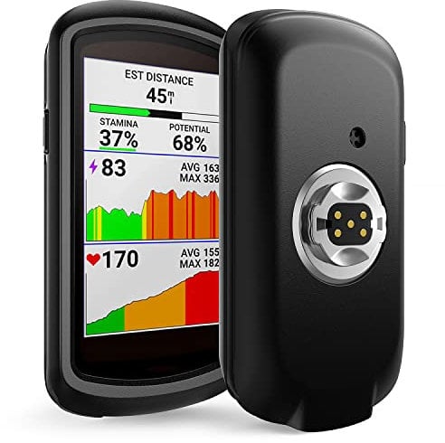 TUSITA Case Compatible with Garmin Edge 1040 Solar - Silicone Protective Cover - GPS Bike Computer Accessories