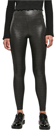 Urban Classics Damen Ladies High Waist Glamour Leggings