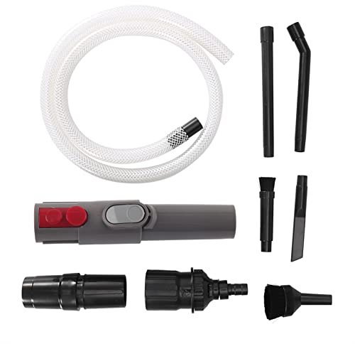 Mini Attachment Kit for Intricate Cleaning, 9Pcs Micro Vacuum Accessory Cleaner Car Valet Plastic Cleaners Adapter Tool for DC35 DC45 DC58 DC59 DC62 V6 28mm or 35mm (needs adapter) Vacuum Cleaner