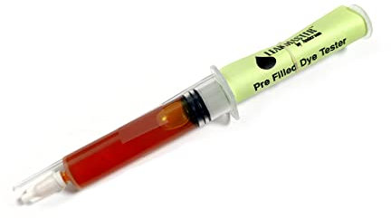 Seringue de colorant pré-remplie pour la détection de fuites de piscine (Jaune Fluorescent)