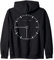 IF NOT NOW WHEN? X UHR. Tell me. Statement Carpe Diem BACK Kapuzenjacke