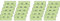 SIGEL 76153 Nummernblock grün, 1000 Bons (Nr. 1-1000, 10,5 x 5,3cm) (Packung mit 2)
