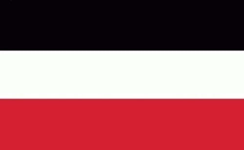 2 x Aufkleber Flagge Jemen Deutsches Kaiserreich 8 x 5 cm Sticker Flagge Fahne
