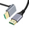 xiwai Cavo HDTV ultra sottile 8K HDMI 2.1, 0,5 m, 4K, ultra flessibile, sottile, ad angolo di 90 gradi, da maschio a maschio, per computer, HDTV, proiettore, Home Theatre