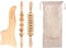 Maderotherapie corps | Rouleau de massage cellulite | Kit pour professionnel | Elimine la cellulite | Soulage les douleurs musculaires | Accessoires inclus | Massage et relaxation | Fesses Cuisses