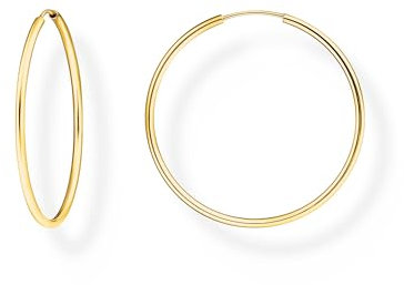 Thomas Sabo Creolen mittelgroß vergoldetes Silber CR728-413-39