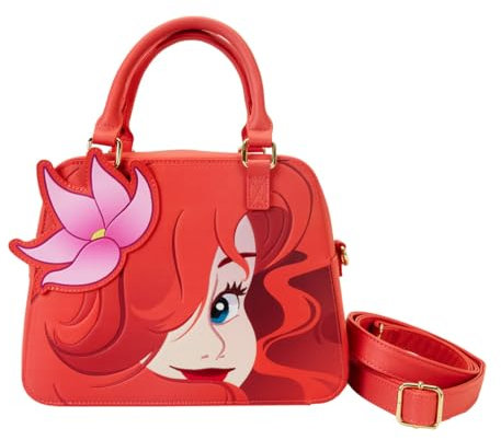 Loungefly Damen The Little Mermaid 35th Anniversary Ariel Cosplay Tasche, schwarz