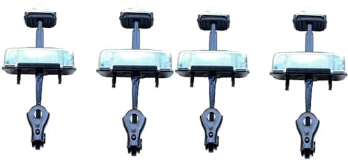 Oulesh Auto Türscharnier Anschlag für Honda Accord 2003-2007, Auto vorne hinten Tür Stay Checker Strap Stopper