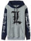 nicamaikoo eu Death Note Personalisierte Farbe Block Hoodie Farbe Block Sweatshirt Pullover Langarm Hoodie Kordelzug Tasche LäSsig Top S-4xl