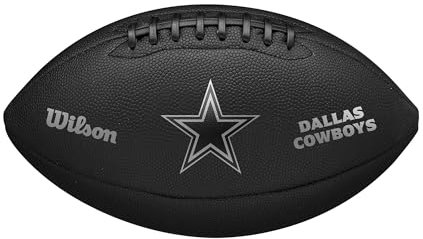 WILSON NFL Team Metallic Premiere Fußball, offizielle Größe, Dallas Cowboys