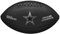 WILSON NFL Team Metallic Premiere Fußball, offizielle Größe, Dallas Cowboys