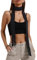 PTILSERY Blingbling Schal für Damen, lang, schmaler Gürtel, Krawatte, Y2K, Foto-Requisiten, langes Halstuch, schmaler Schal, Krawatte