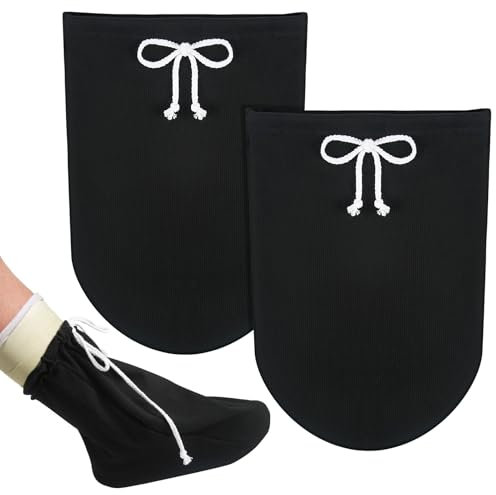 2 pezzo Calzino coprigesso per piede, Copri Calzino per Gesso per Piede Protezione per gesso regolabile Calzini copripiedi Manicotto per gesso lavabile per uomini donne piede gamba caviglia prova